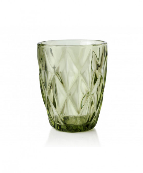 Komplet 6 szklanek 250ml ELISE GREEN