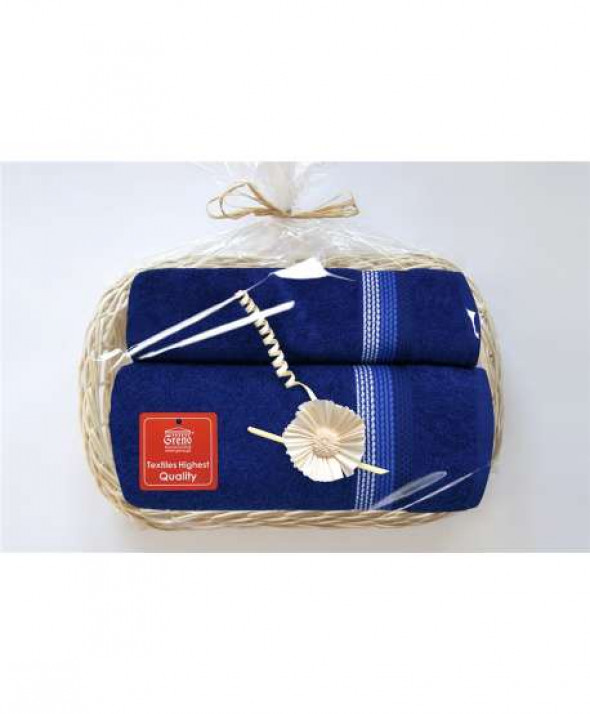 KOMPLET "FROTEX" OMBRE TACKA 50,70 GRANATOWY