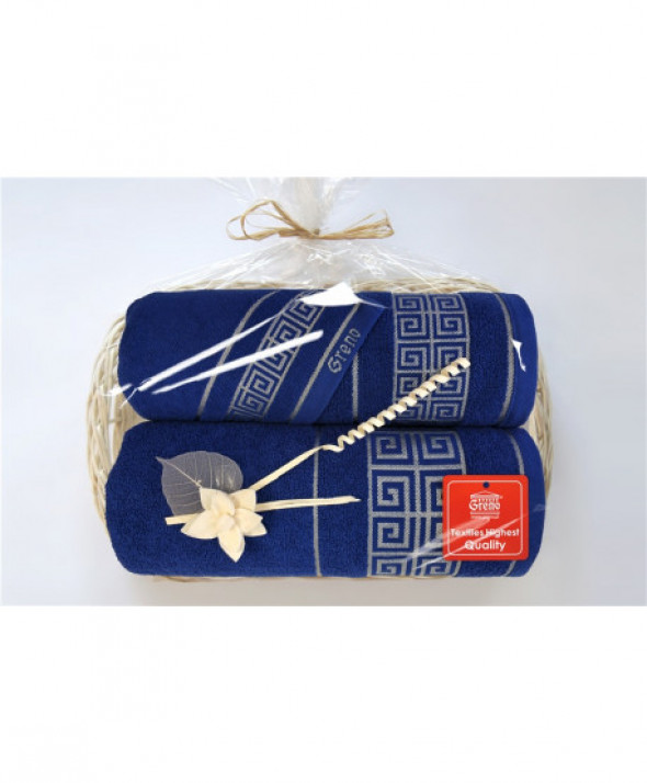 Komplet Greno Matteo Tacka III Granatowy