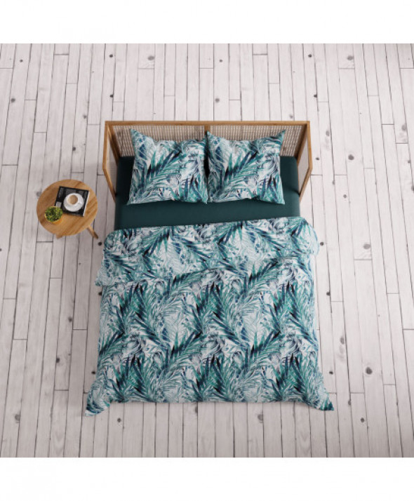 Komplet pościeli z satyny bawełnianej, 160x200cm LAURA