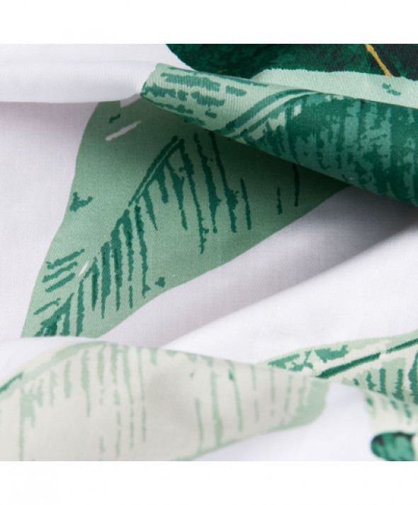 Komplet pościeli z satyny bawełnianej 220x200cm  BANANO