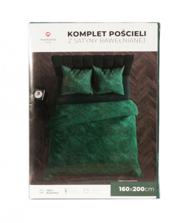 Komplet pościeli z satyny bawełnianej, 220x200cm MARMA