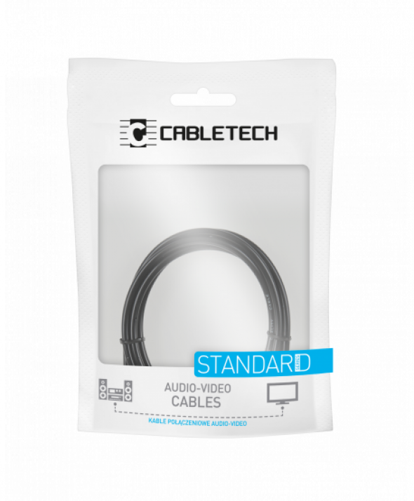 KPO3951-1.8 Kabel JACK 3.5 wtyk-gniazdo 1.8m Cabletech standard