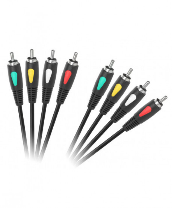 KPO4003-1.8 Kabel 4RCA-4RCA 1.8m Cabletech Eco-Line