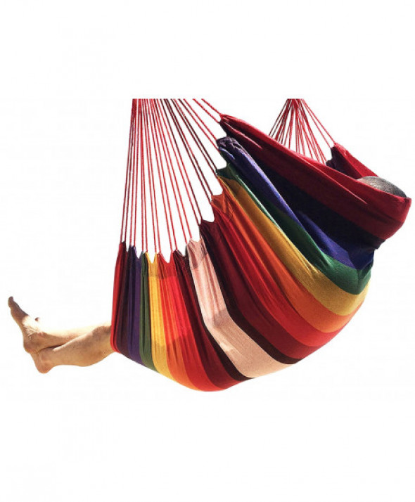 Krzesło wiszące 120 kg Red/Green