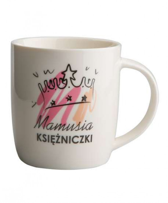 KUBEK BARYŁKA SZEROKA NBC 350ML DLA MAMY KSIĘŻNICZKI