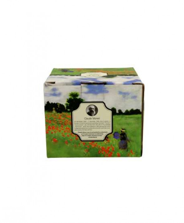 Kubek kubas prosty 610 ml POPPY FIELD C. Monet