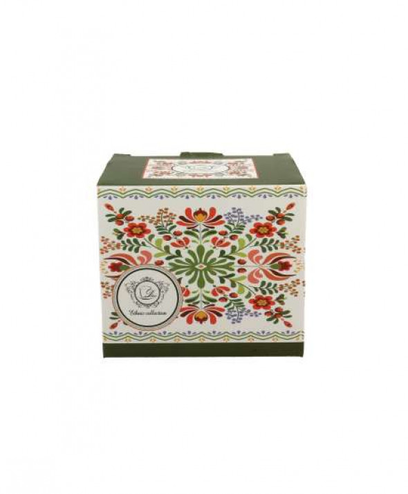 Kubek na stopce jumbo 480 ml wzór WĘGIERSKI