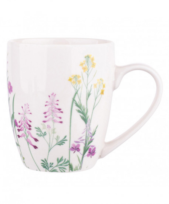 Kubek porcelanowy 300 ml. Drobne kwiatki