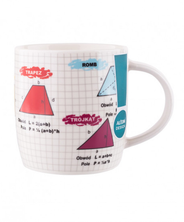 Kubek porcelanowy 300 ml. wz. Szkoła Wzory