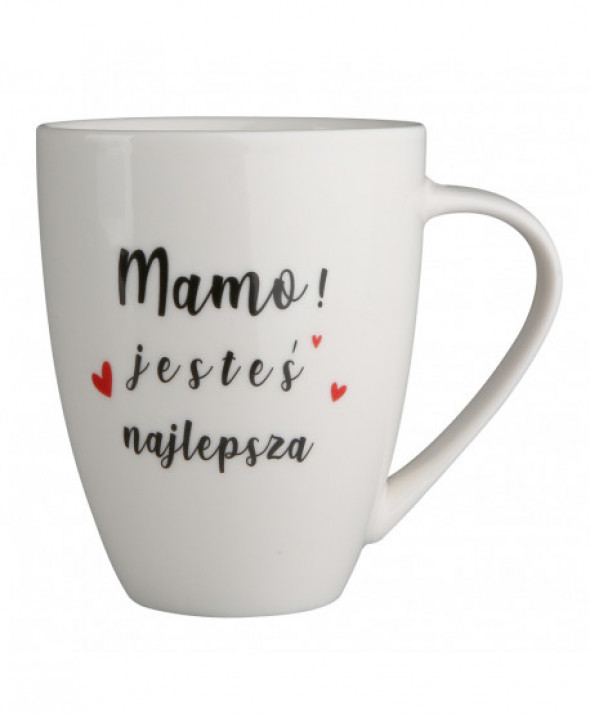 Kubek porcelanowy  450 ml. Mama  3 dek.