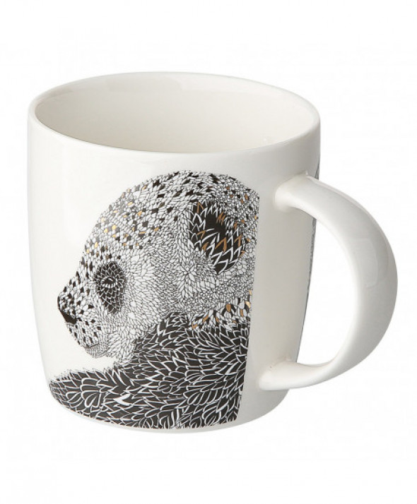 Kubek porcelanowy Animal / Zwierzęta 300 ml, dekoracja Panda