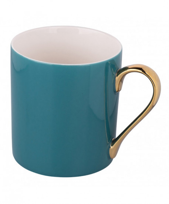 Kubek porcelanowy Exotic niebieski 300 ml