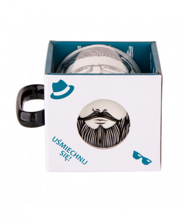 Kubek porcelanowy Exotic żółty 300 ml