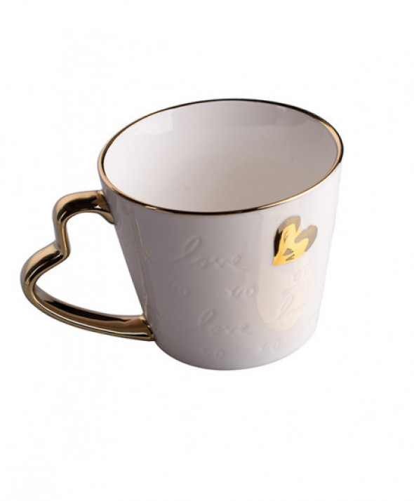 Kubek porcelanowy na Walentynki Serce 350 ml