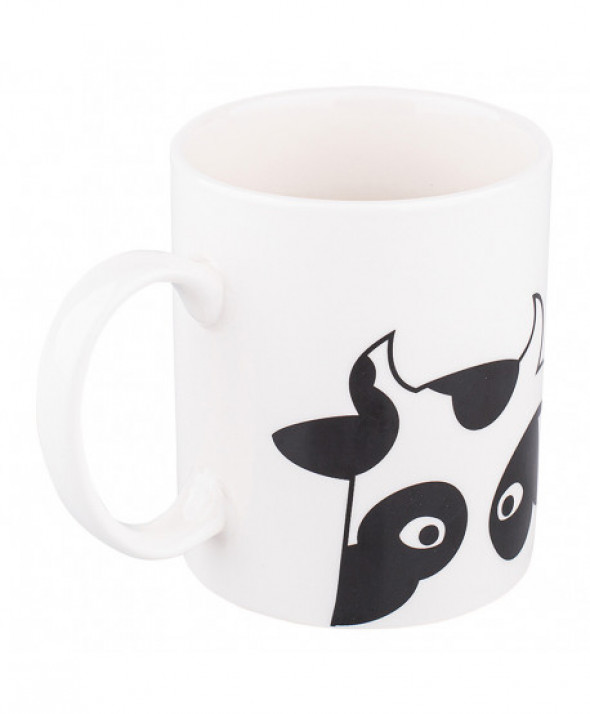 Kubek porcelanowy Pets / Zwierzęta 300 ml, dekoracja Krówka