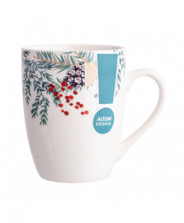 Kubek porcelanowy Wonderland 300 ml biały