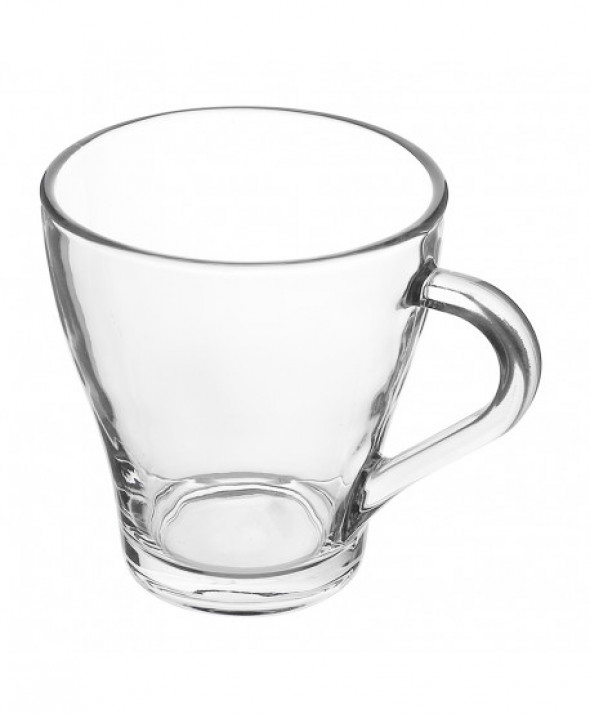 Kubek szklany / szklanka z uchem Roma 270 ml