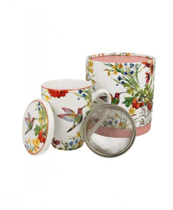 Kubek z zaparzaczem 420 ml LINNEA