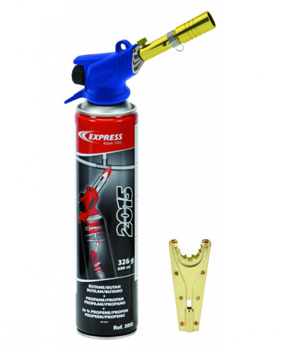 Lampa express, dla hydraulika, 2 dysze + zas.gazowy e2015k