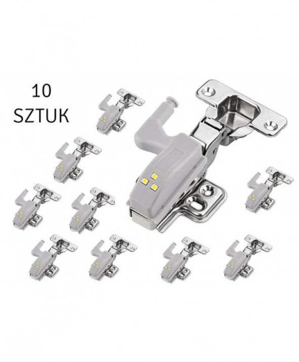 Lampka Lek na zawiasach szawki 10 szt.