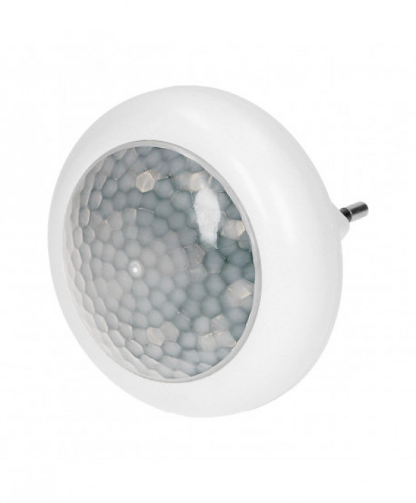 Lampka nocna LED z czujnikiem ruchu i zmierzchu, 120°, 8xLED, 40lm, 6500K