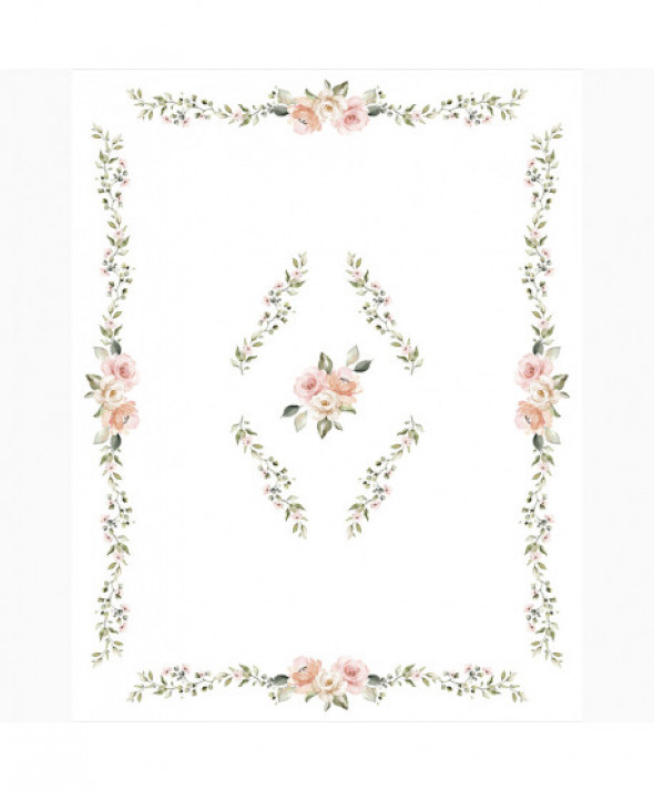 LANOSA Obrus wodoodporny, 140x180cm, kolor 001 różowy P00002/KSP/C01/140180/1