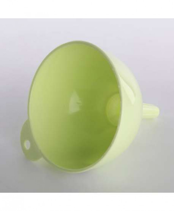 Lejek kuchenny z sitkiem plastikowy Warmel 12,5 cm