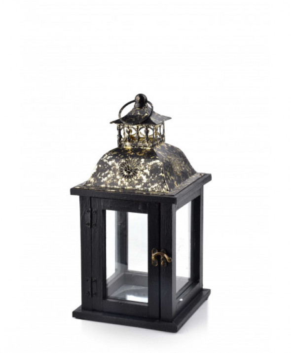 LEVI GOLD LATARNIA L                    17x17x34cm