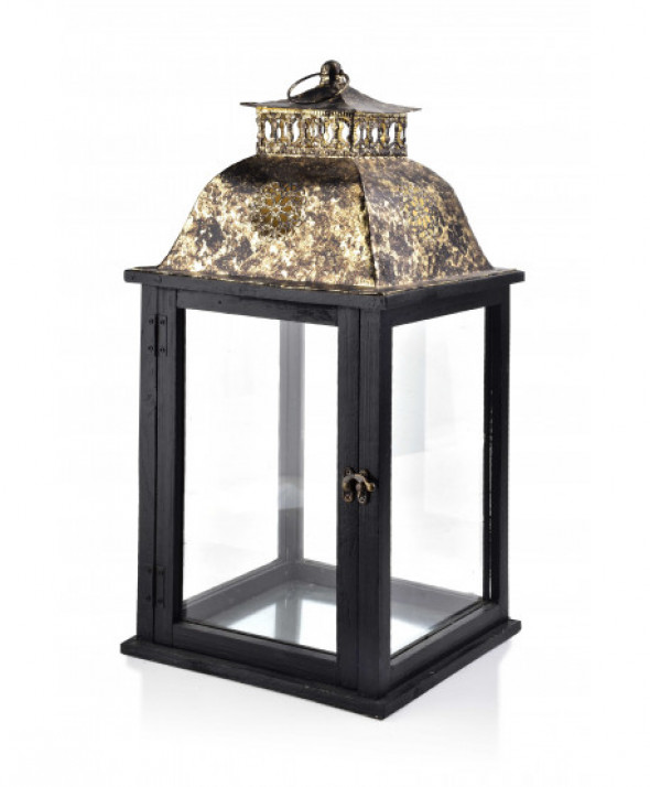 LEVI GOLD LATARNIA XL                   25,5x25,5x51cm