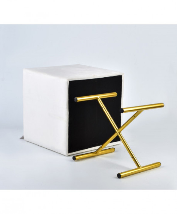 LILY Stołek 38X38XH46CM