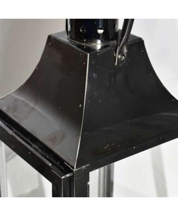 LORENZO BLACK LATARNIA                  16x15xH:38cm