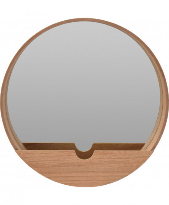 LUSTRO 35X35CM z półką