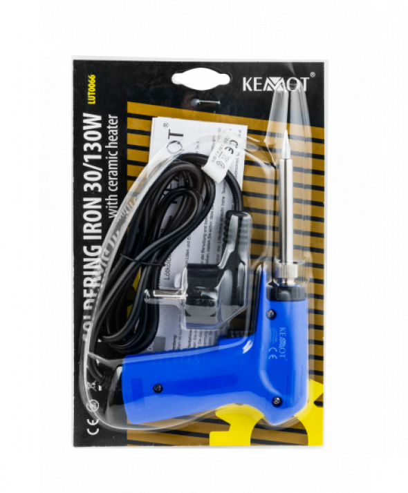 Lutownica 30/130W pistolet - ceramiczna grzałka