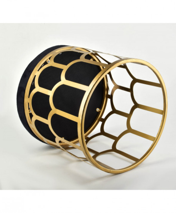 MARGIE Stołek czarny h38*36cm