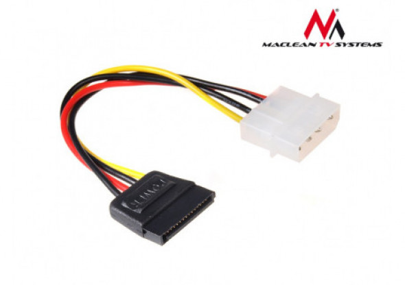 MCTV-633 Kabel adapter zasilania Molex SATA 15 cm Maclean