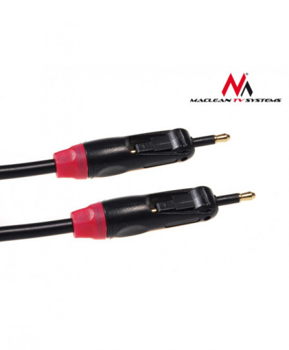 MCTV-642 Przewód optyczny Toslink T-T Jack-Jack 0,5 m polybag Maclean