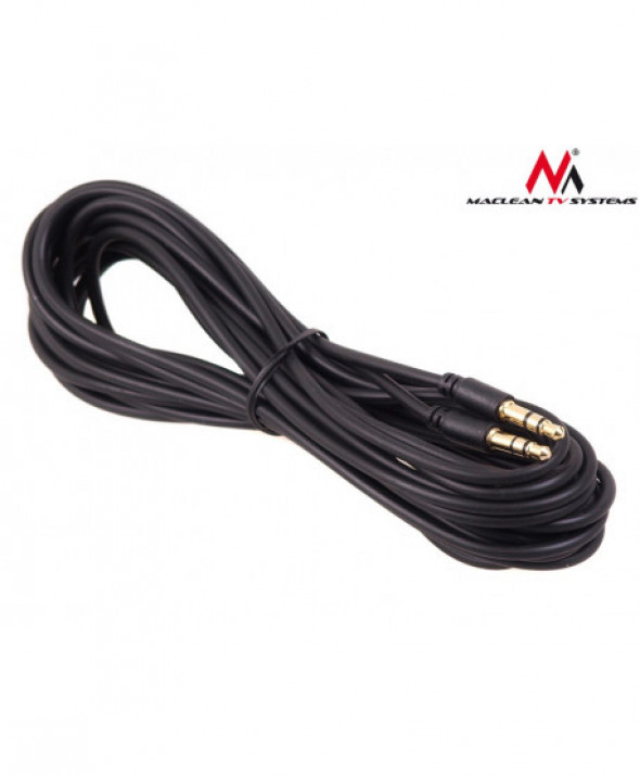 MCTV-815 42198 Przewód jack 3.5mm wtyk-wtyk 1.5m czarny