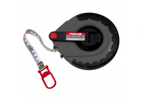 Miara 20m, taśma z wł. szklanego, obudowa zamkn. proline