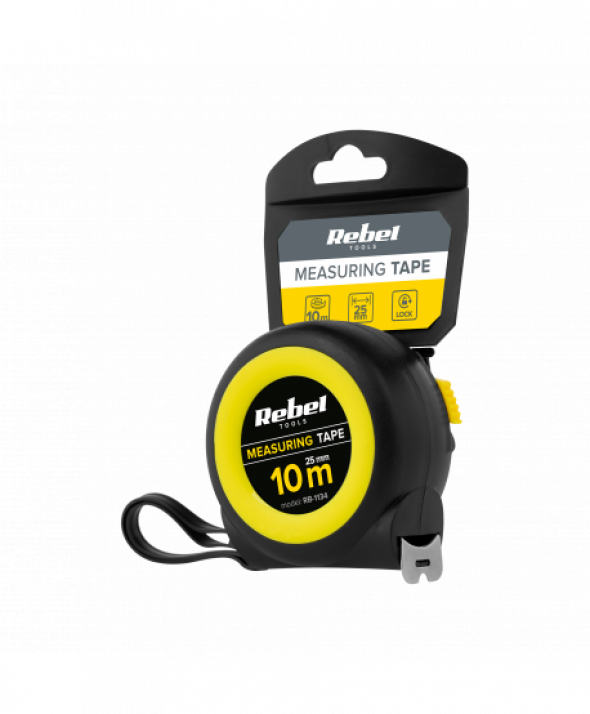 Miara zwijana stalowa 10m 25mm