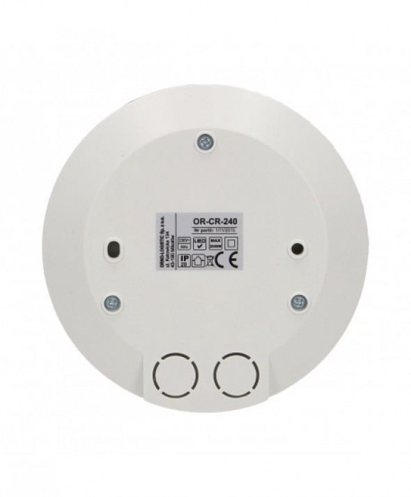 Mikrofalowy czujnik ruchu, 360st. IP20, 2000W, ultra płaski - 2,5cm