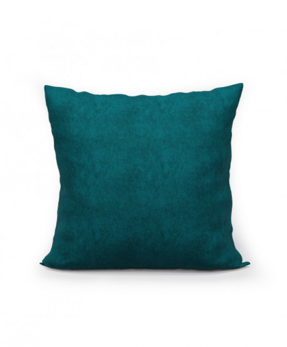 MILAS Poszewka dekoracyjna, 40x40cm, kolor 768 ciemny turkusowy  petrol - szyta w Polsce MILAS0/POP/768/040040/1