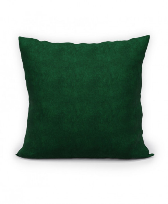 MILAS Poszewka dekoracyjna, 45x45cm, kolor 789 butelkowa zieleń - szyta w Polsce MILAS0/POP/789/045045/1