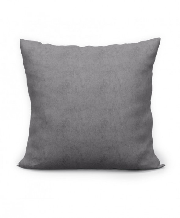 MILAS Poszewka dekoracyjna, 45x45cm, kolor 796 szary - szyta w Polsce MILAS0/POP/796/045045/1