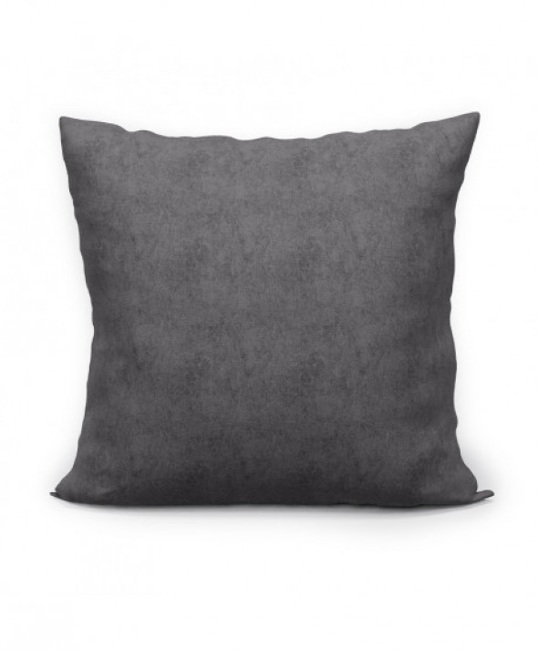 MILAS Poszewka dekoracyjna, 45x45cm, kolor 798 ciemny szary - szyta w Polsce MILAS0/POP/798/045045/1