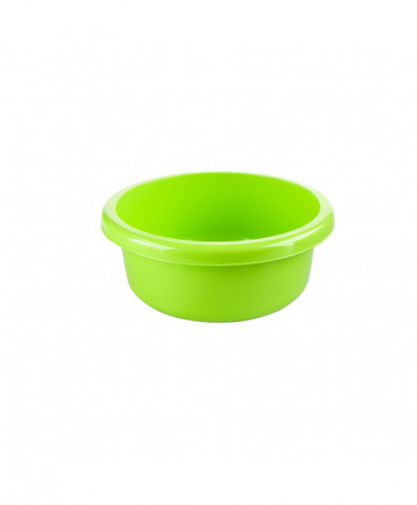 Miska na pranie / łazienkowa plastikowa okrągła Bentom Classic Seledynowa 4 l