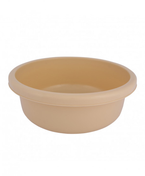 Miska plastikowa okrągła Bentom Classic Beżowa 6,2 l