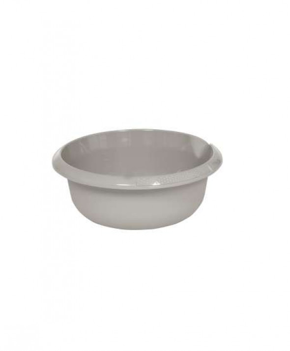 Miska plastikowa okrągła z wylewką Keeeper 3,5 l szara
