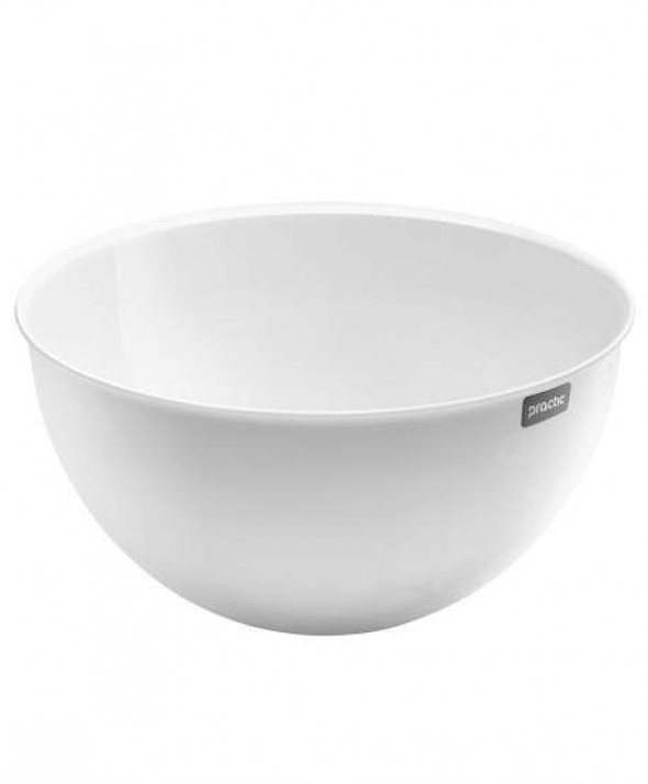 Miska plastikowa Practic biała 6 l