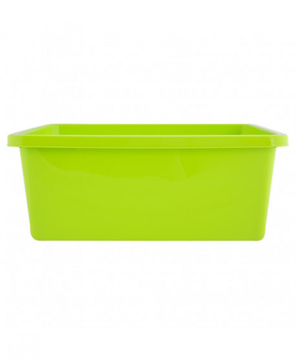 Miska plastikowa prostokątna Bentom 11 l seledynowa